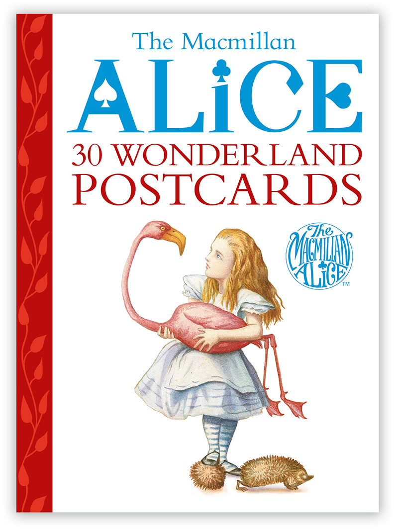 The Macmillan Alice Postcard Book - Jacket