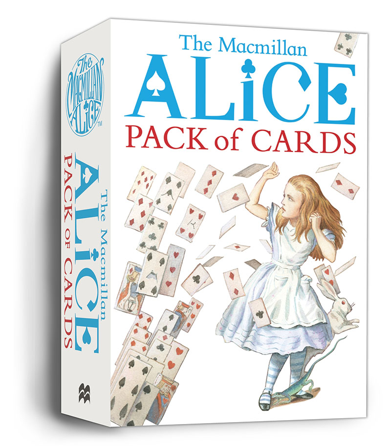 Macmillan Alice Pack of Cards - Jacket