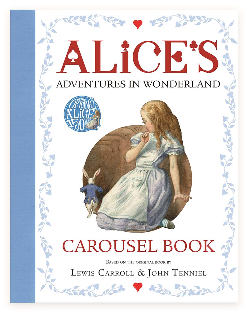 Alice's Adventures in Wonderland Carousel Book - Jacket