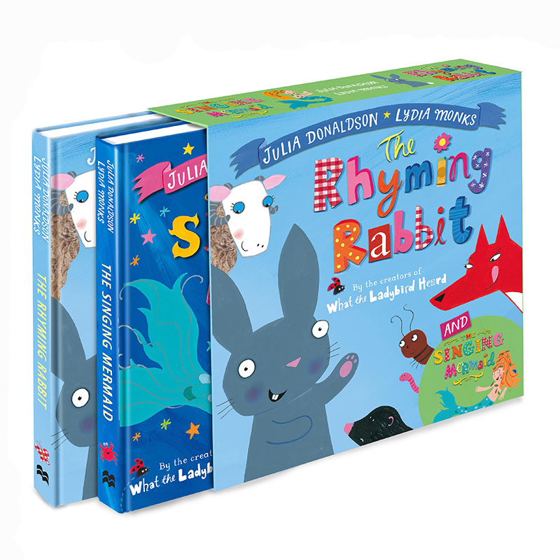 The Singing Mermaid and the Rhyming Rabbit Board Book Gift Slipcase - Jacket