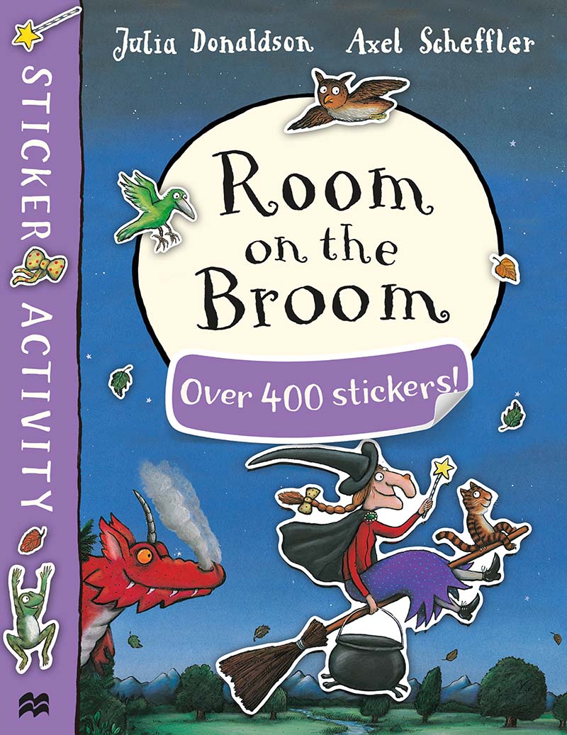 Room on the Broom Sticker Book - Jacket