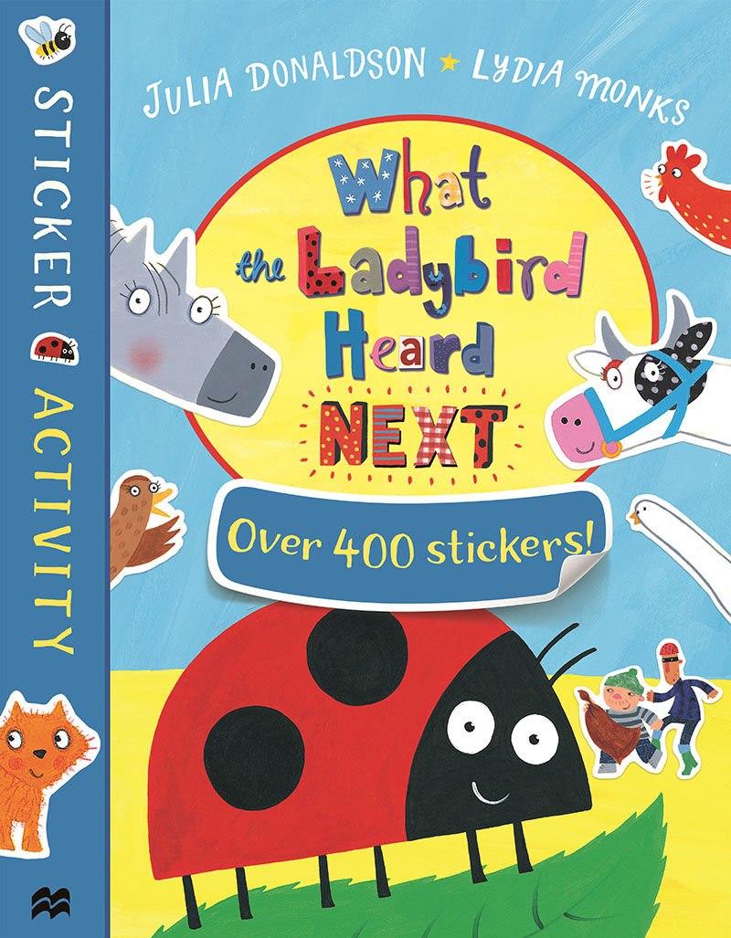 What the Ladybird Heard Next Sticker Book - Jacket