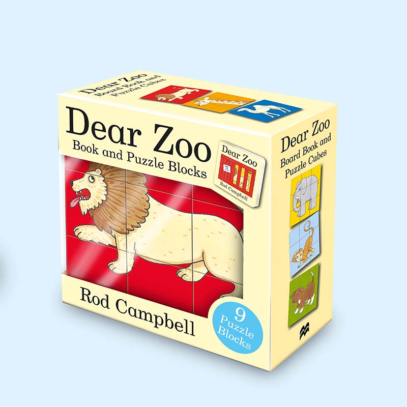Dear Zoo Book and Puzzle Blocks - Jacket