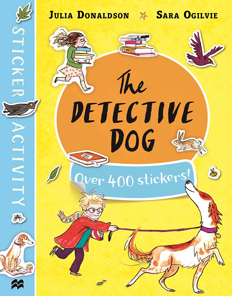 The Detective Dog Sticker Book - Jacket