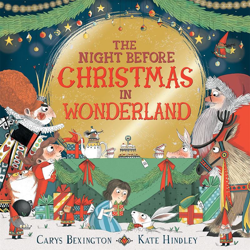 The Night Before Christmas in Wonderland - Jacket