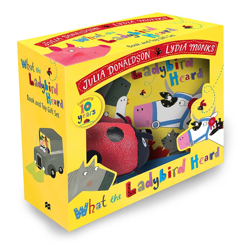 What the Ladybird Heard Book and Toy Gift Set - Jacket