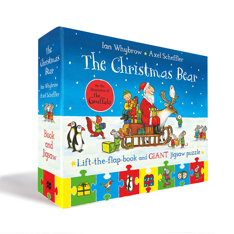 The Christmas Bear Book and Jigsaw Set - Jacket