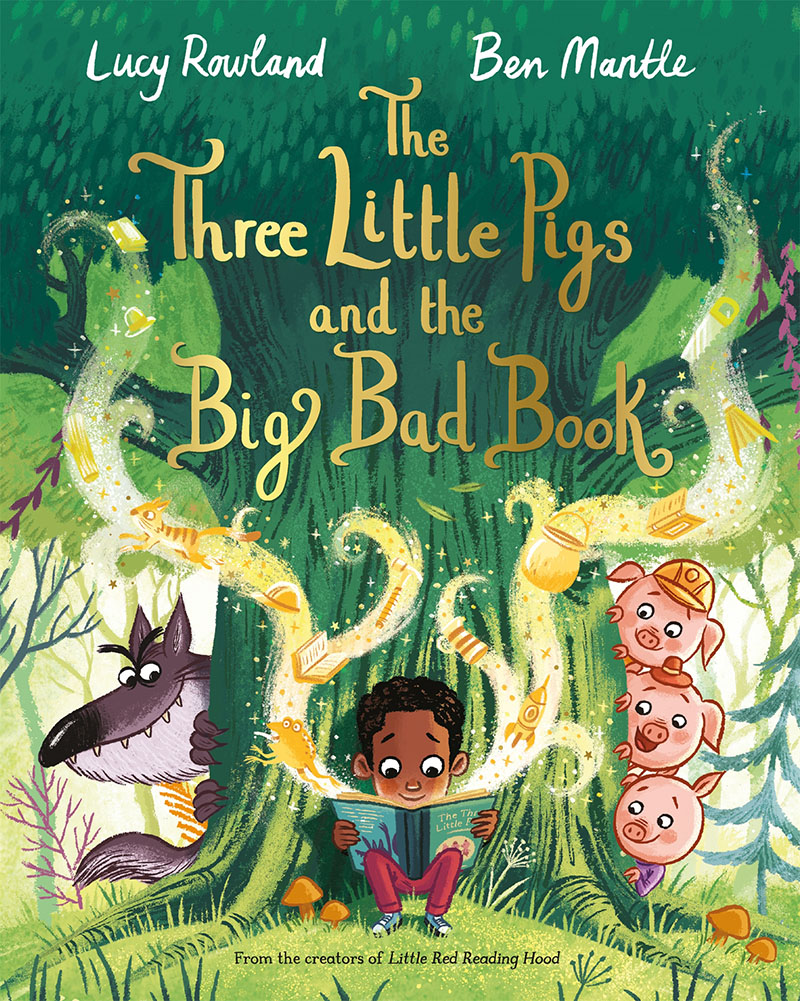 The Three Little Pigs and the Big Bad Book - Jacket