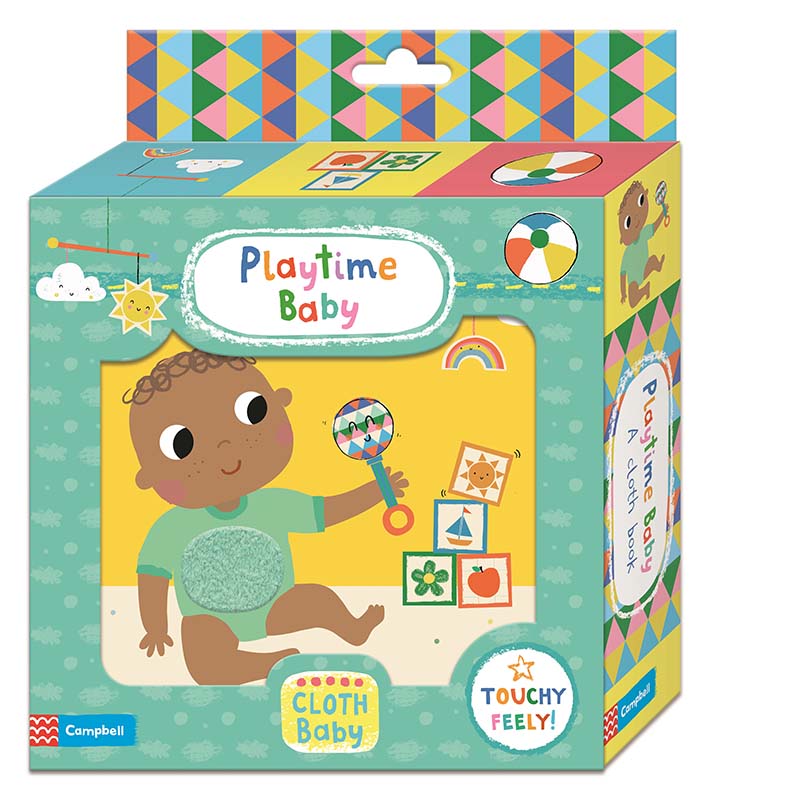 Playtime Baby Cloth Book - Jacket