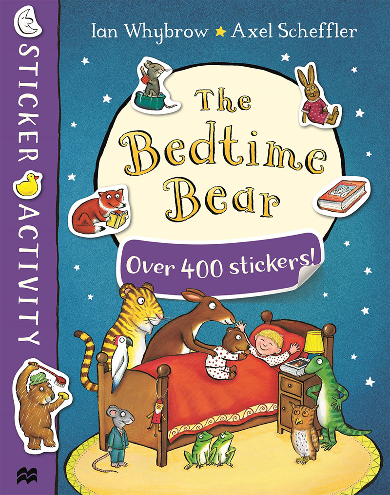 The Bedtime Bear Sticker Book - Jacket