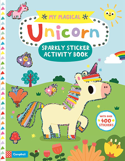 My Magical Unicorn Sparkly Sticker Activity Book - Jacket