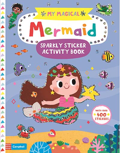 My Magical Mermaid Sparkly Sticker Activity Book - Jacket
