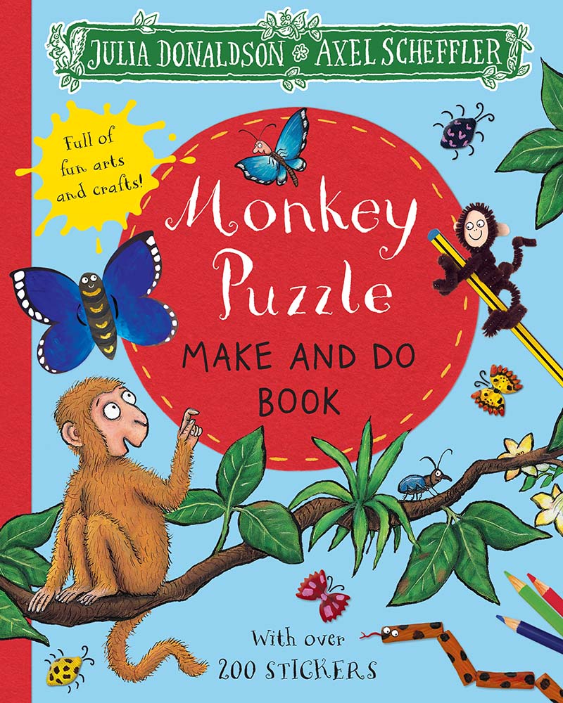 Monkey Puzzle Make and Do Book - Jacket