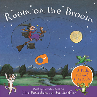 Room on the Broom: A Push, Pull and Slide Book - Jacket