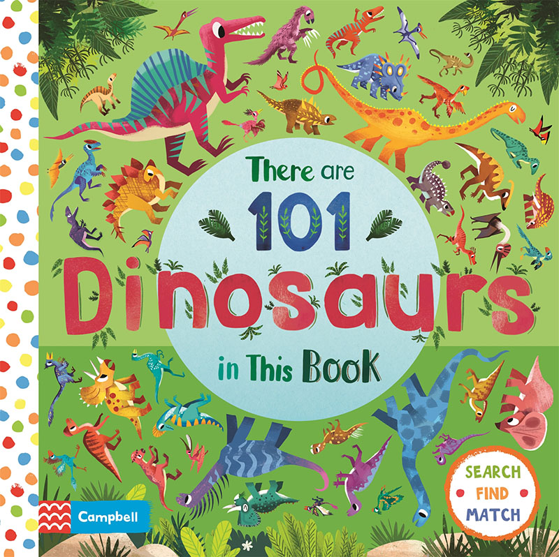 There are 101 Dinosaurs in This Book - Jacket
