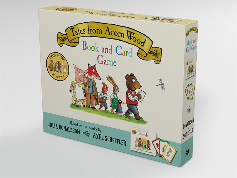 Tales from Acorn Wood Book and Card Game - Jacket