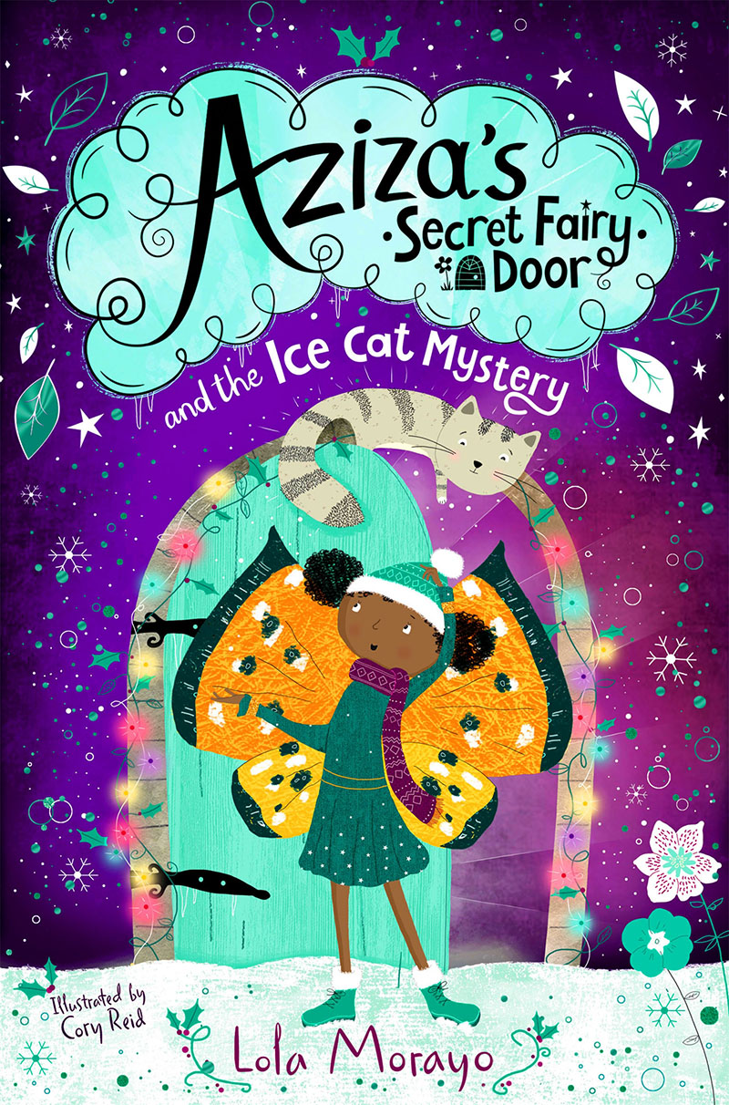 Aziza's Secret Fairy Door and the Ice Cat Mystery - Jacket
