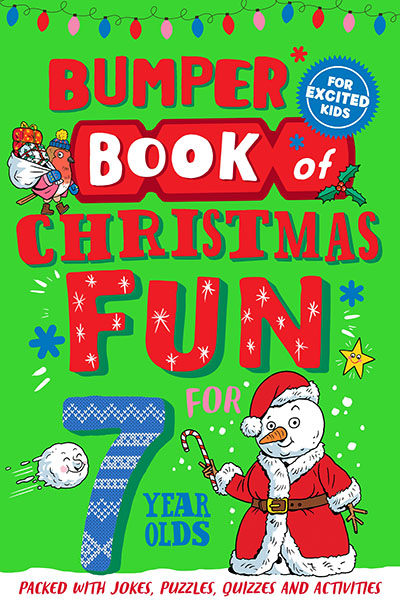 Bumper Book of Christmas Fun for 7 Year Olds - Jacket