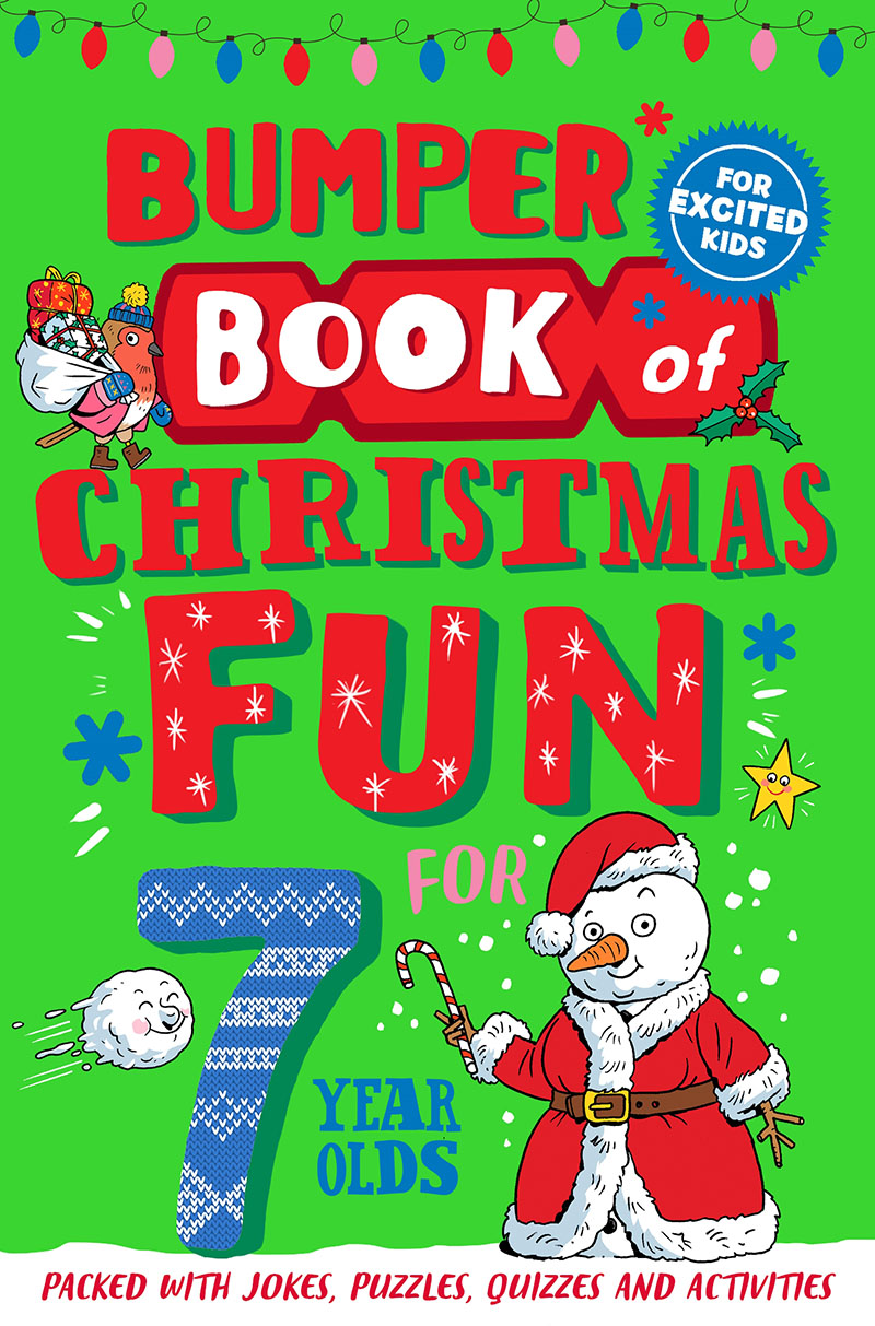 Bumper Book of Christmas Fun for 7 Year Olds - Jacket