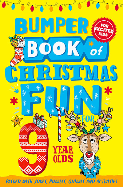Bumper Book of Christmas Fun for 9 Year Olds - Jacket