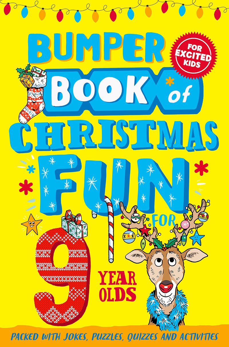 Bumper Book of Christmas Fun for 9 Year Olds - Jacket