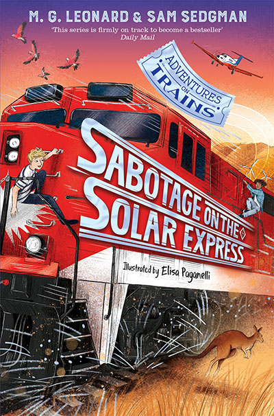 Sabotage on the Solar Express - Jacket