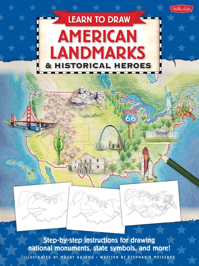 Learn to Draw American Landmarks & Historical Heroes - Jacket