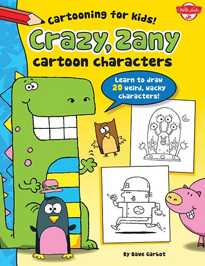 Crazy, Zany Cartoon Characters - Jacket