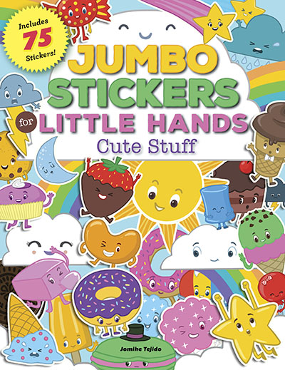 Jumbo Stickers for Little Hands: Cute Stuff - Jacket