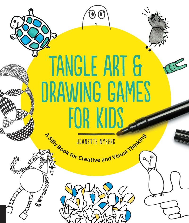 Tangle Art and Drawing Games for Kids - Jacket