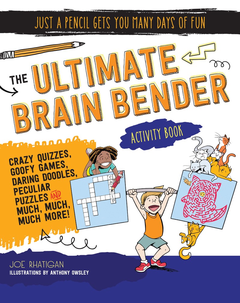 The Ultimate Brain Bender Activity Book - Jacket
