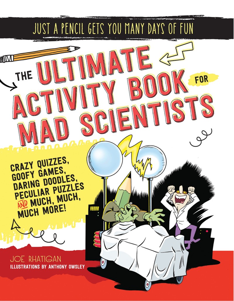 The Ultimate Activity Book for Mad Scientists - Jacket
