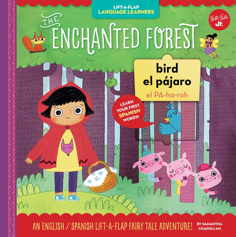 Lift-a-Flap Language Learners: The Enchanted Forest - Jacket