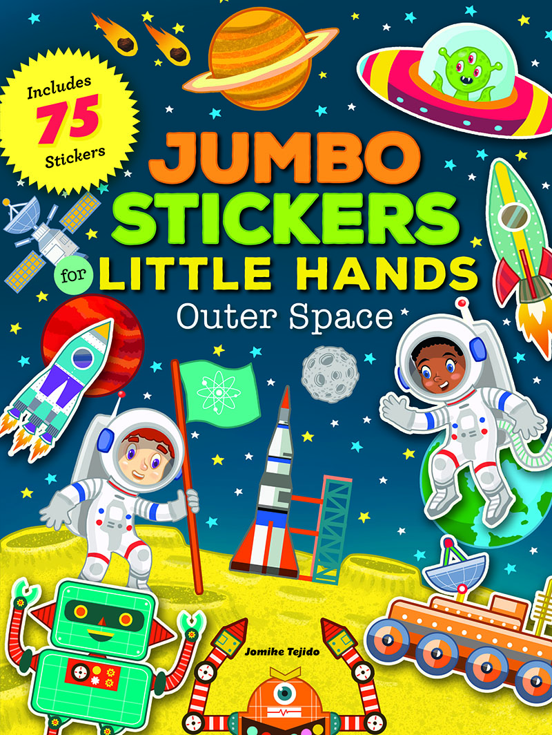 Jumbo Stickers for Little Hands Outer Space Another Read Children
