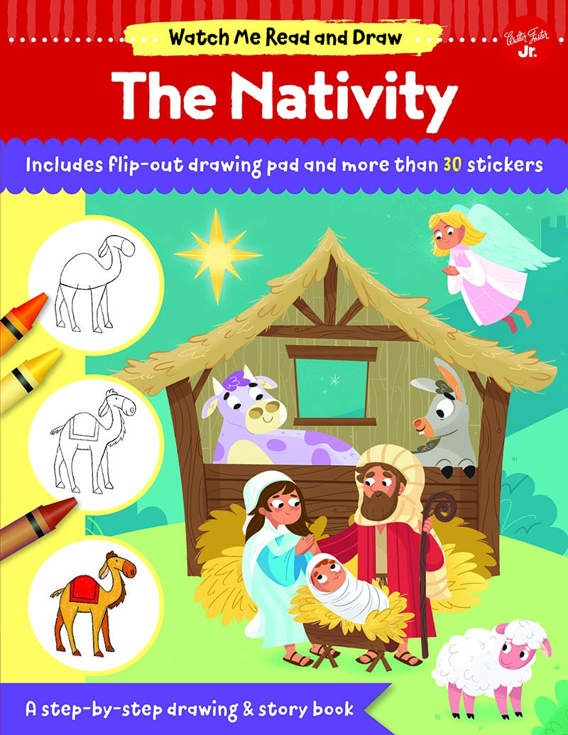 Watch Me Read and Draw: The Nativity - Jacket