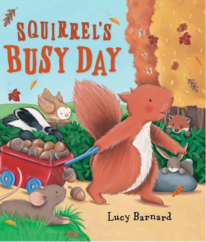 Squirrel's Busy Day - Jacket