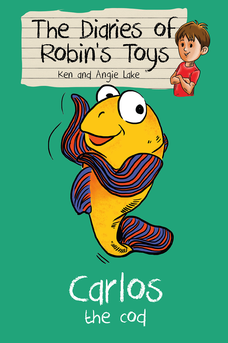 The Diaries of Robin's Toys - Carlos the Cod - Jacket