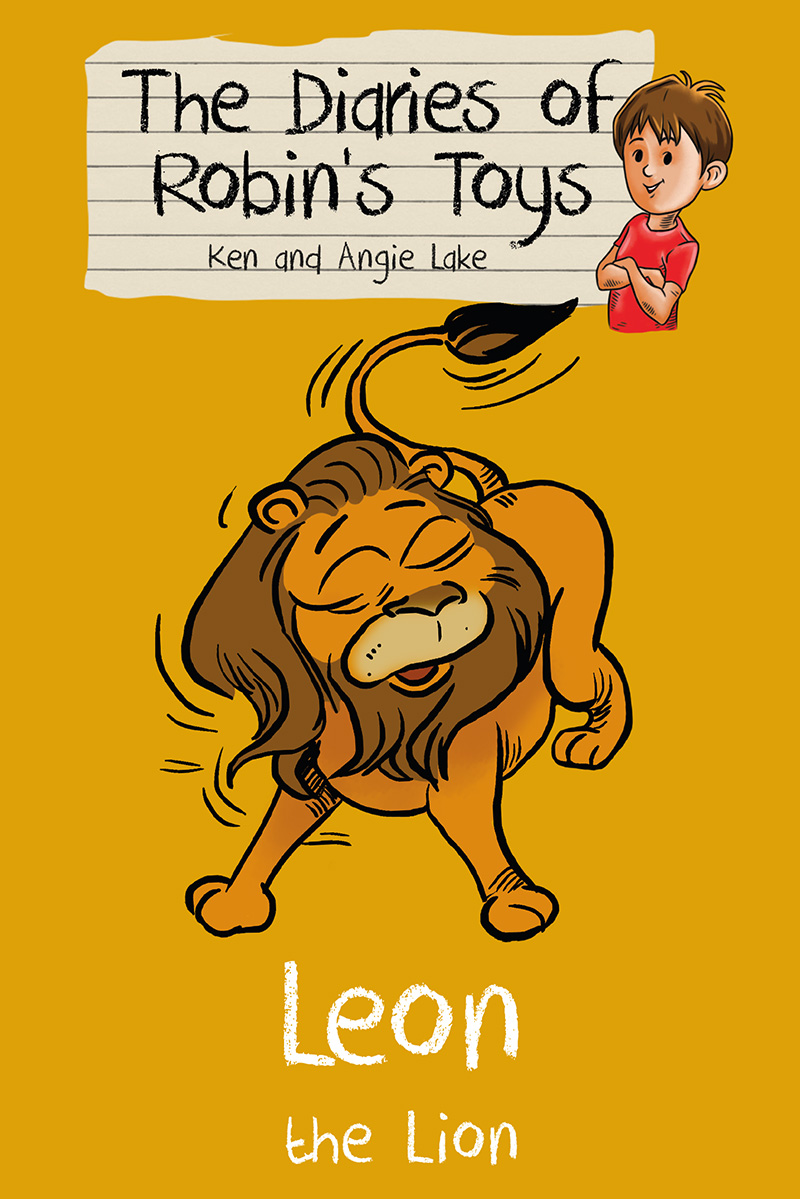 The Diaries of Robin's Toys - Leon the Lion - Jacket