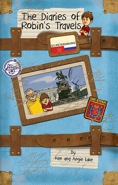The Diaries of Robin's Travels - St. Petersburg - Jacket