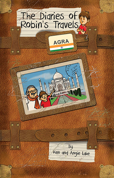 The Diaries of Robin's Travels - Agra - Jacket