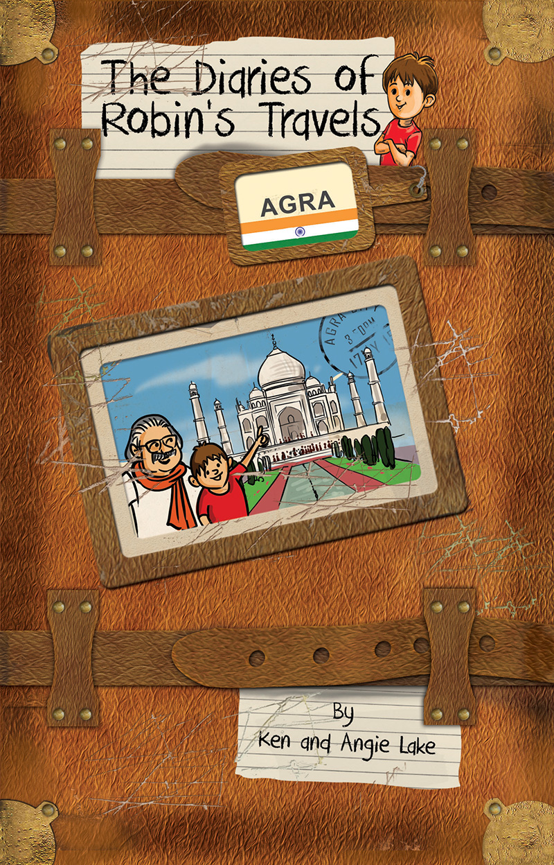 The Diaries of Robin's Travels - Agra - Jacket