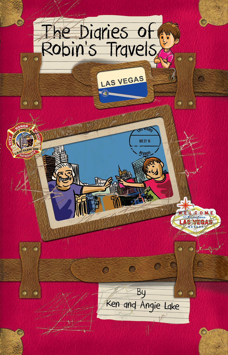The Diaries of Robin's Travels - Las Vegas - Jacket