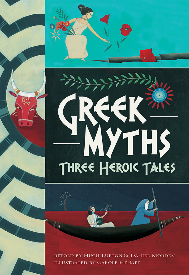 Greek Myths: Three Heroic Tales - Jacket