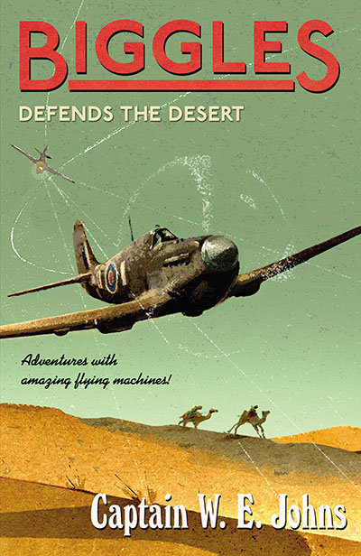 Biggles Defends the Desert - Jacket
