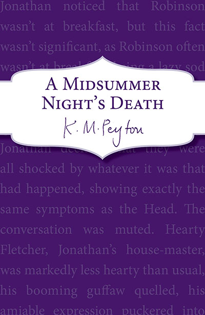 A Midsummer Night's Death - Jacket