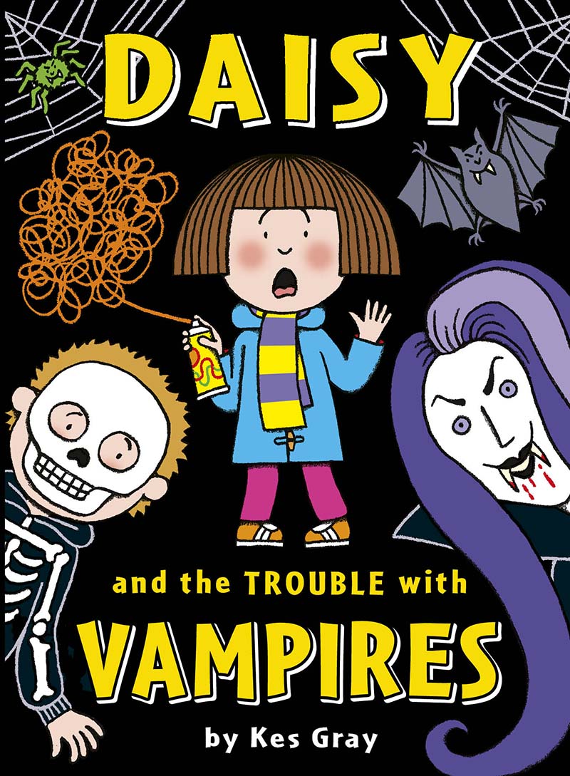 Daisy and the Trouble with Vampires - Jacket