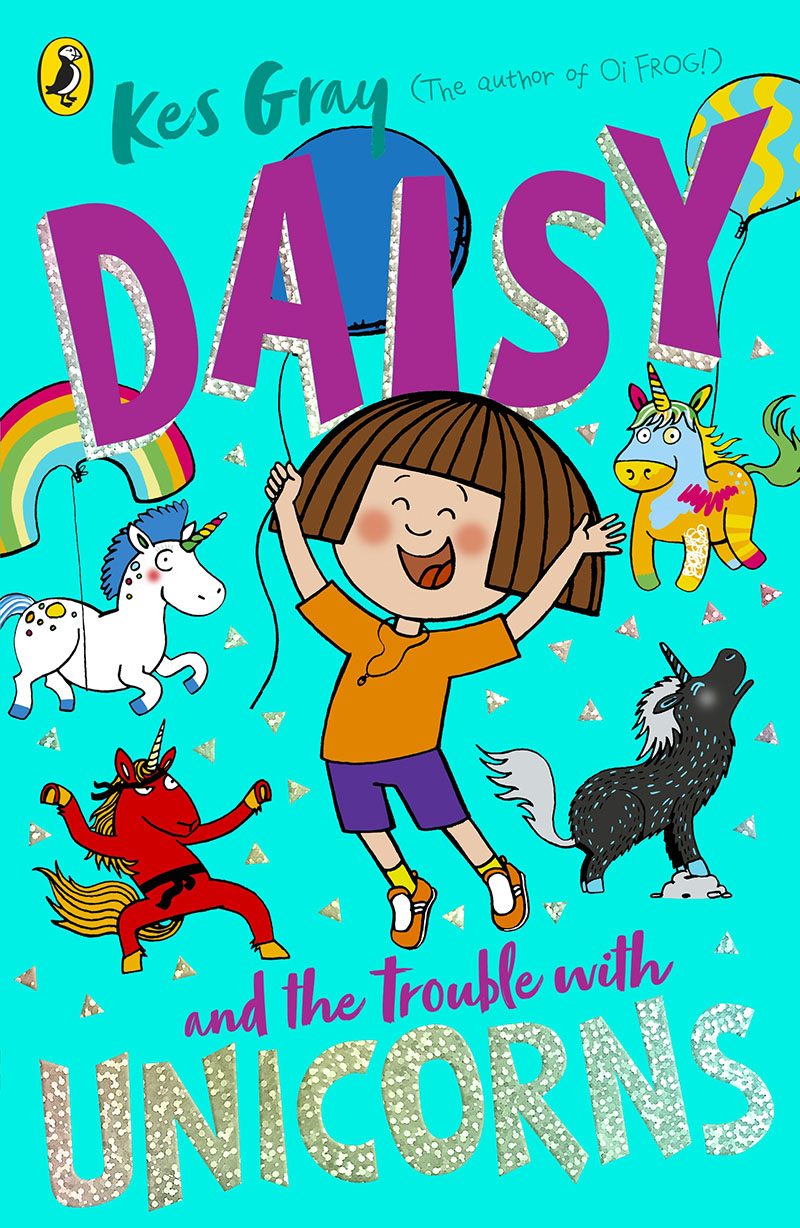 Daisy and the Trouble With Unicorns - Jacket