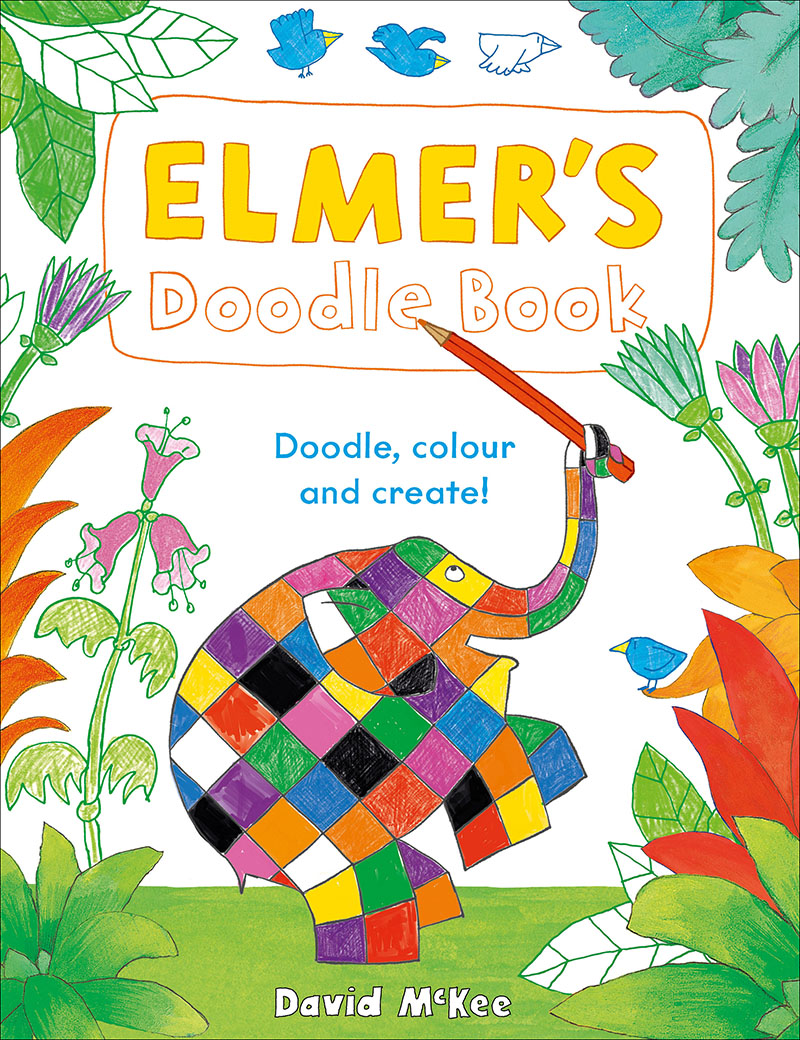 Elmer's Doodle Book - Jacket