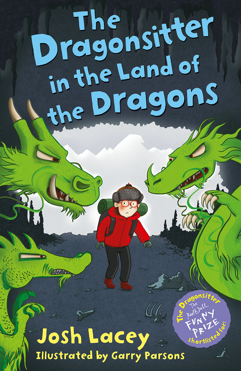 The Dragonsitter in the Land of the Dragons - Jacket