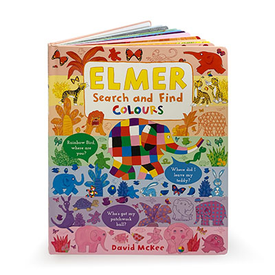 Elmer Search and Find Colours - Jacket